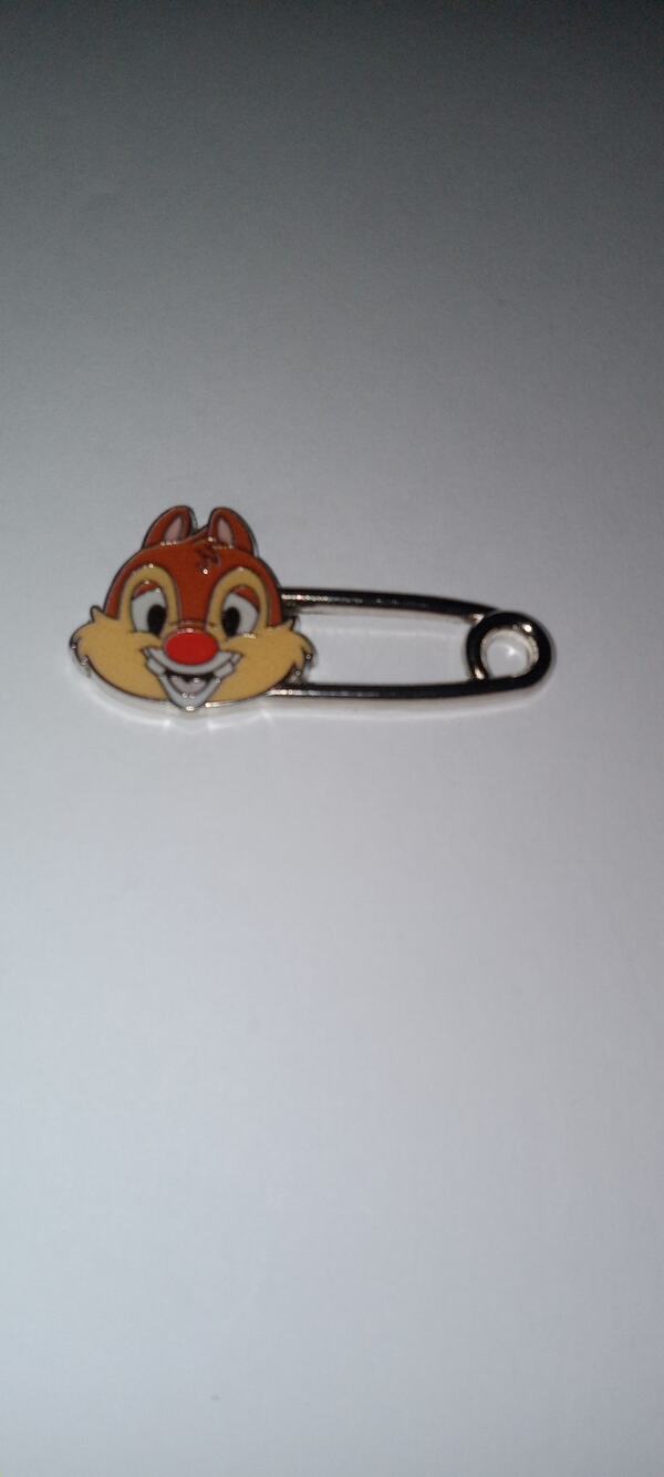 Disney safety trading pin.
